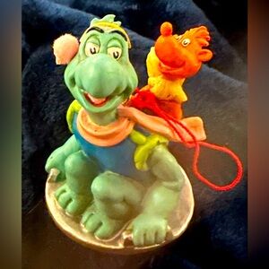 The Wubbulous World Of Dr Seuss 1998 Yertle The Turtle Christmas Ornament rare